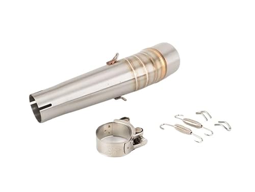Motorrad Auspuff Schalldämpfer Motorradauspuff Vorne Mittleres Verbindungsrohr Rohr Slip On Für NC700X NC700S NC750X NC750S NC 750 DCT 2012-2020 von RAtsch