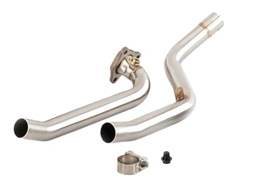 Motorrad Auspuff Schalldämpfer Motorradauspuff Vorne Mittleres Verbindungsrohr Rohr Slip On Für NC700X NC700S NC750X NC750S NC 750 DCT 2012-2020 von RAtsch