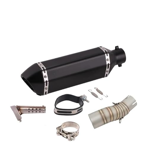 Motorrad Auspuff Schalldämpfer Slip On Für 450SR 450 SS NK 2022 2023 Motorradauspuff Mit Abnehmbarem 51 Mm Mittelverbindungsrohr Auspuffrohr Auspuffschalldämpfer Motorrad Auspuff Schalldämpfer Slip On Für 450SR 450 SS NK 2022 2023 Motorradauspuff Mit Abnehmbarem 51 Mm Mittelverbindungsrohr Auspuffrohr Auspuffschalldämpfer von RAtsch