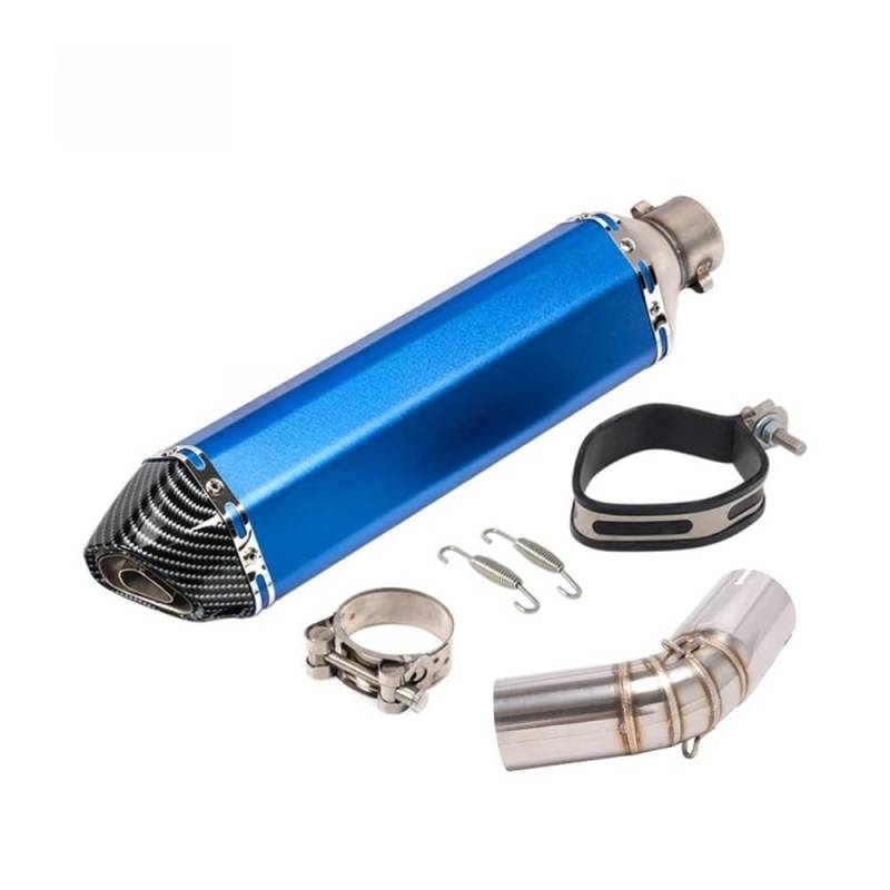 Motorrad Auspuff Schalldämpfer Slip On Für Für V-Strom 1000 DL1000 DL 1000 2014-2019 Motorrad Auspuff Mittelrohr Link Rohr Schalldämpfer von RAtsch