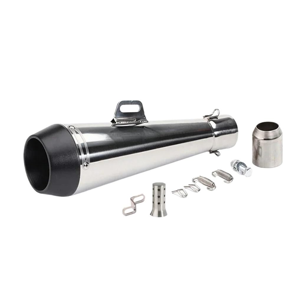 Motorrad Auspuff Schalldämpfer Universal 51MM Motorrad Abgasschalldämpfer Schalldämpfer Für 300CC 600CC 1000CC Motorrad Schalldämpfer Abgasschalldämpfer Motorrad Auspuff Schalldämpfer Universal 51MM Motorrad Abgasschalldämpfer Schalldämpfer Für 300CC 600CC 1000CC Motorrad Schalldämpfer Abgasschalldämpfer von RAtsch