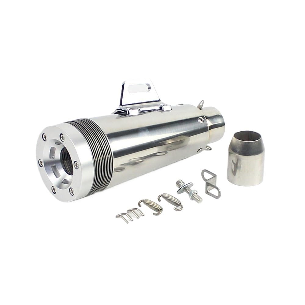 Motorrad Auspuff Schalldämpfer Universal 51mm Motorrad Auspuffrohr Für MT09 RC390 R6 650S Motorrad Auspuffrohr Schalldämpfer Endrohr Auspuff Schalldämpfer Motorrad Auspuff Schalldämpfer Universal 51mm Motorrad Auspuffrohr Für MT09 RC390 R6 650S Motorrad Auspuffrohr Schalldämpfer Endrohr Auspuff Schalldämpfer von RAtsch