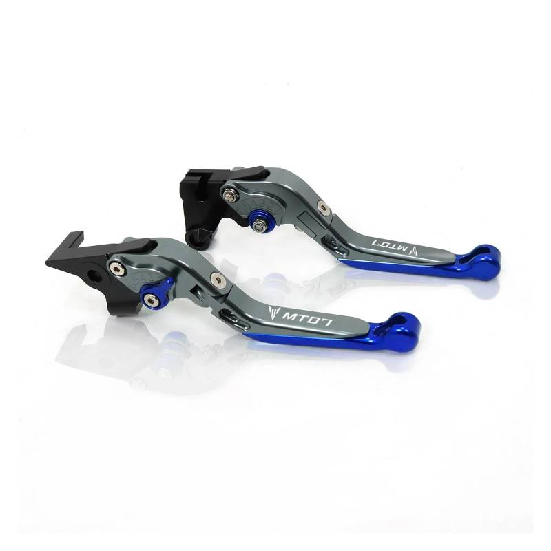 Motorrad Bremsen Kupplungshebel Griff Bremskupplung Für MT-07 MT 07 MT-09 MT07 MT 09 FZ-07 2014-2023 Motorradzubehör Klappbare Bremskupplungshebel von RAtsch