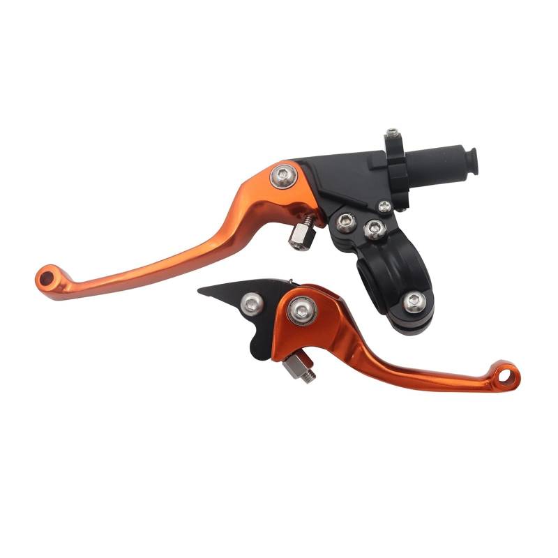 Motorrad Bremsen Kupplungshebel Motorradzubehör Griff Bremsgriff Kupplung Für CRF KLX YZF RMZ Kupplungshebel Bremshebel Lenker Kupplung Bremshebel von RAtsch