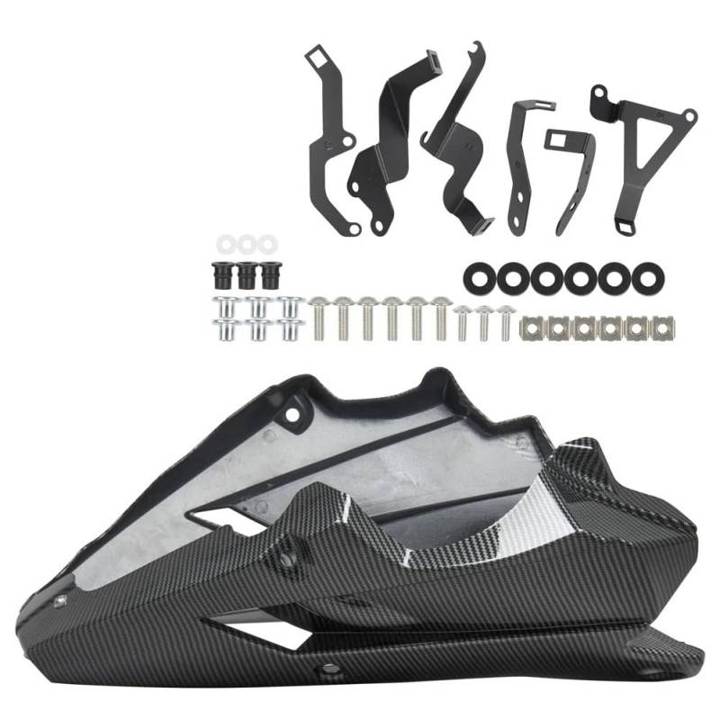 Motorrad Seitenverkleidung Schutzabdeckung Für Z900 2017-2024 2023 Bauch Pan Motor Spoiler Untere Verkleidung Gugel Abdeckung Körper Rahmen Seite Panel Motorrad Zubehör von RAtsch