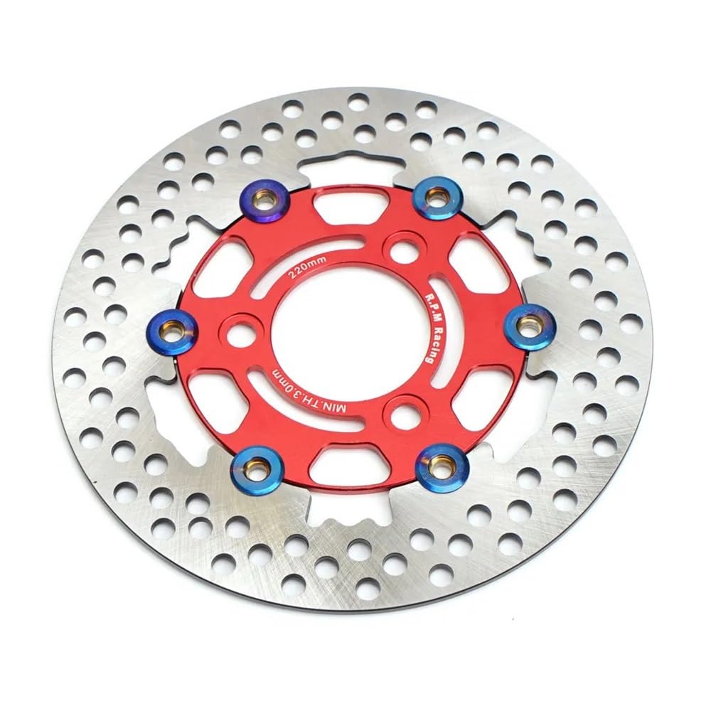Scheibenbremse Bremsscheibe 220mm Motorrad Bremsscheibe Schwimmende Bremsscheibe Bremssattel 3 Loch Vorne Hinten Rad Für Roller Scheibenbremse Bremsscheibe 220mm Motorrad Bremsscheibe Schwimmende Bremsscheibe Bremssattel 3 Loch Vorne Hinten Rad Für Roller von RAtsch