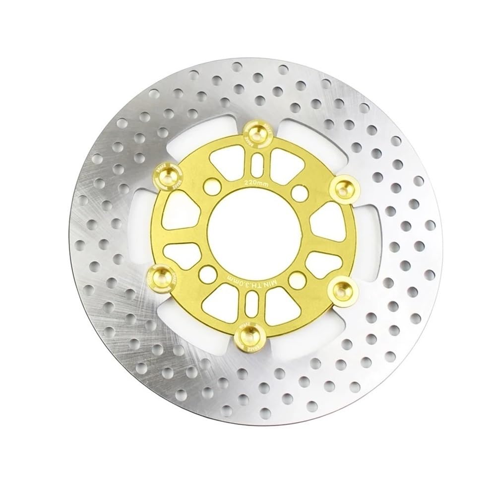 Scheibenbremse Bremsscheibe 220mm Scheiben Schwimmende Motorrad Bremsscheibe Bremsscheibe Vorne Hinten Für Motorrad Rotor Bremsscheibe Scheibenbremse Bremsscheibe 220mm Scheiben Schwimmende Motorrad Bremsscheibe Bremsscheibe Vorne Hinten Für Motorrad Rotor Bremsscheibe von RAtsch
