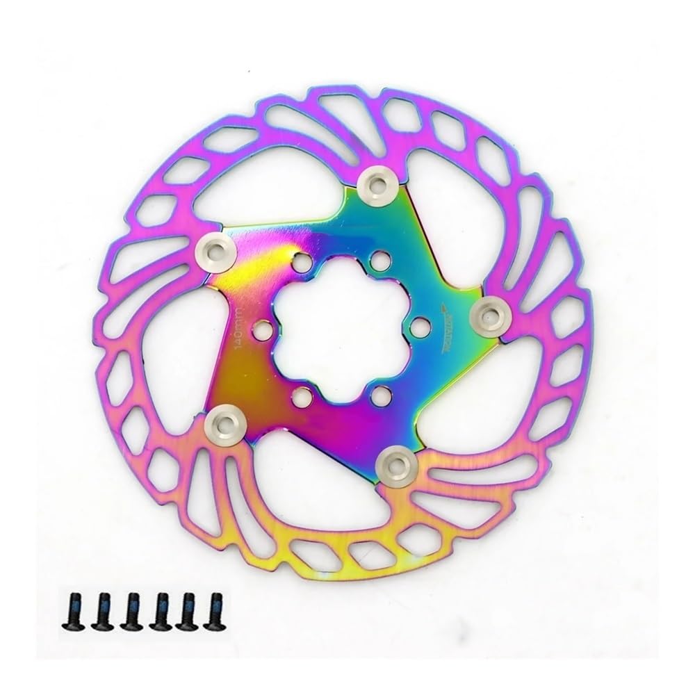 Scheibenbremse Bremsscheibe Bremsscheibe Floating Ice Rotor 140mm 160mm 180mm 203mm Regenbogenrotoren Motorrad-Scheibenbremsscheibenrotor Scheibenbremse Bremsscheibe Bremsscheibe Floating Ice Rotor 140mm 160mm 180mm 203mm Regenbogenrotoren Motorrad-Scheibenbremsscheibenrotor von RAtsch