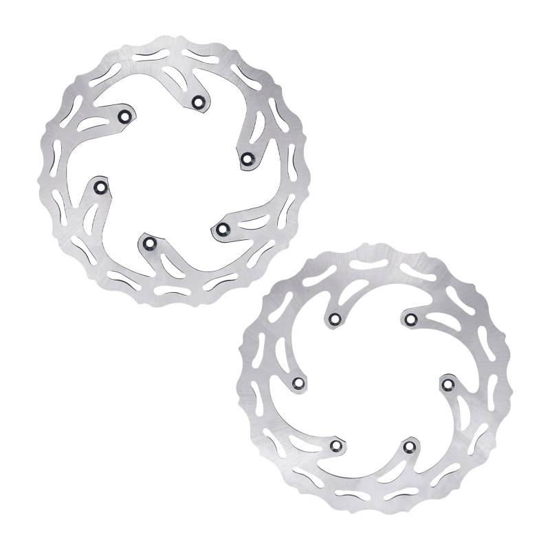 Scheibenbremse Bremsscheibe Für YZ125 YZ250 YZ250F YZ450F 2003-2015 WR250F WR450F 2002-2015 YZ 250X 250FX 2016 249/245MM Vorne Hinten Bremsscheibe Rotoren von RAtsch