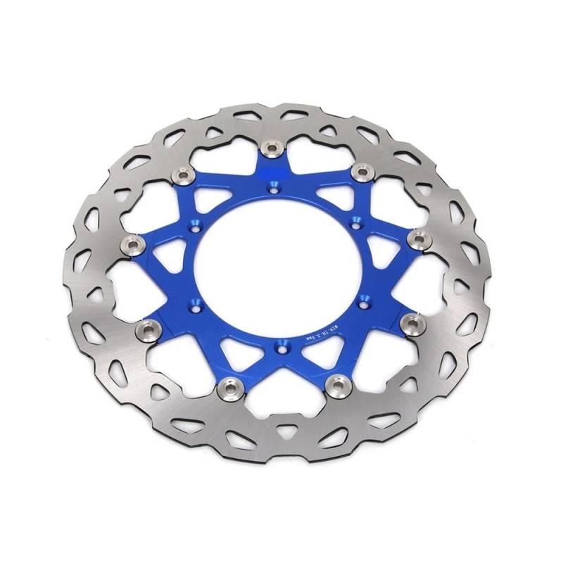 Scheibenbremse Bremsscheibe Motorrad 320MM Schwimm Bremsscheiben Rotor Set Für YZ WR 125 250 WR250F WR400F YZ400F 426F WR450F 1998-2015 von RAtsch