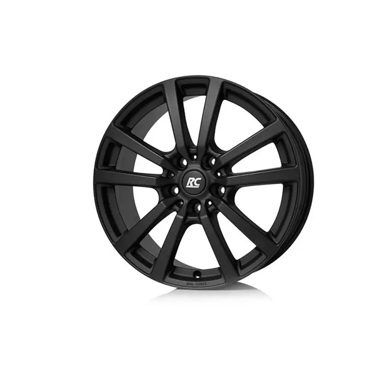 RC-DESIGN RC27 schwarz klar matt (skm) 7.0Jx17 5x114.3 ET45 von RC-DESIGN