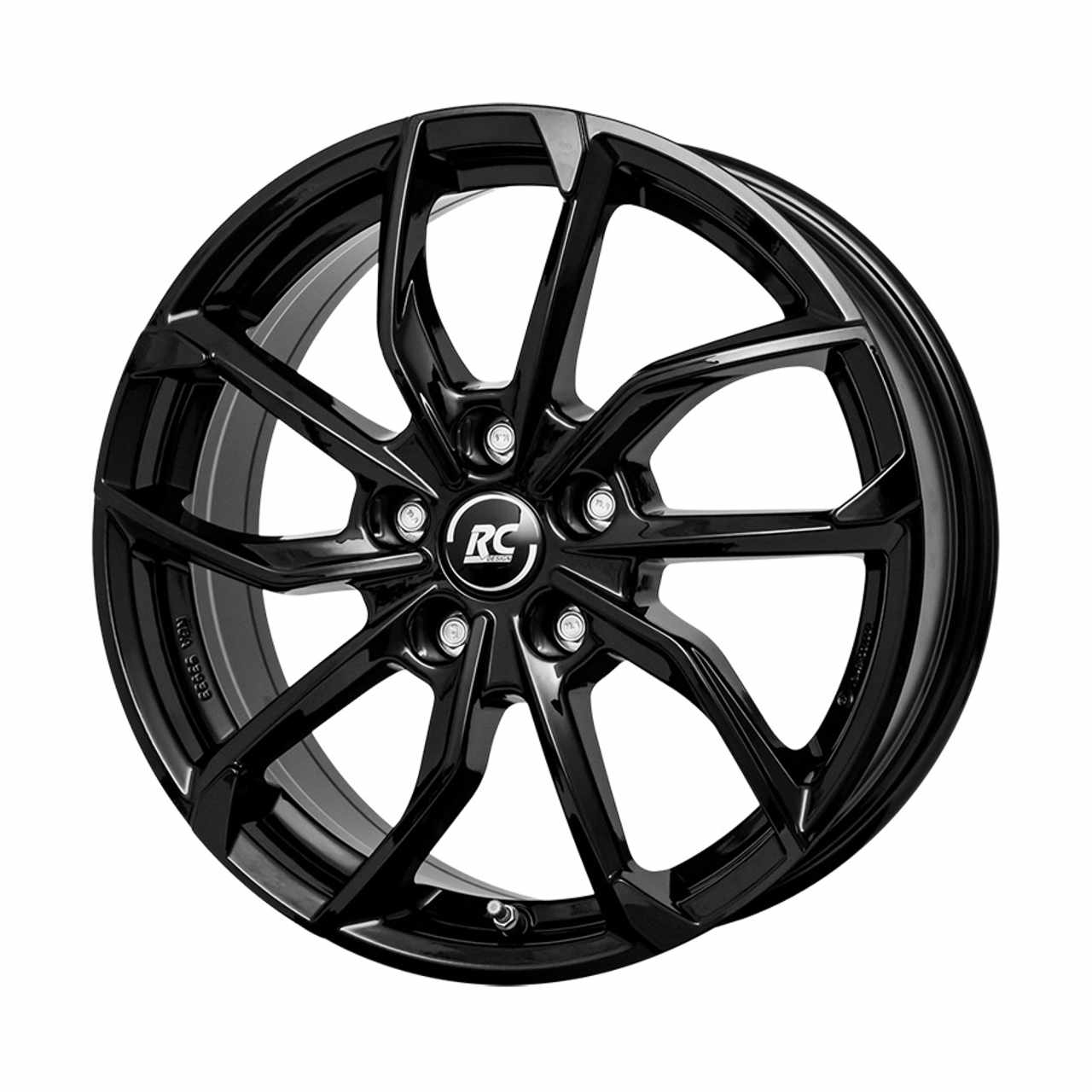 RC-DESIGN RC34 schwarz glanz (sg) 6.0Jx16 5x100 ET35 von RC-DESIGN