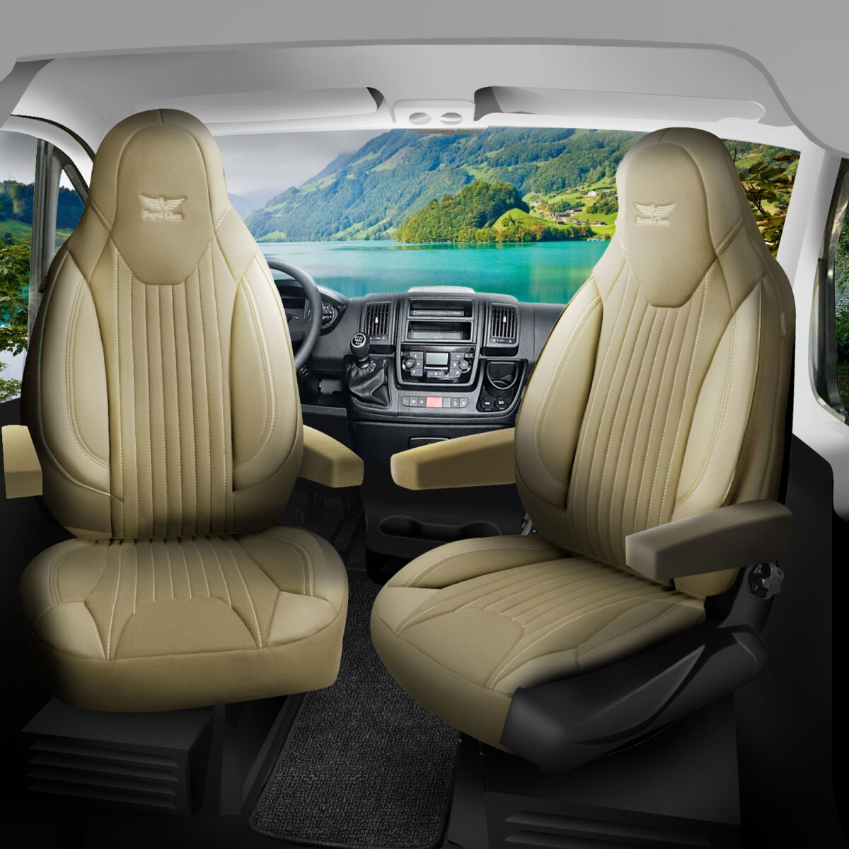 Sitzbezüge passend für Frankia Wohnmobil Caravan in Beige Pilot 6.3 Sitzbezüge passend für Frankia Wohnmobil Caravan in Beige Pilot 6.3 von RC Royal Class