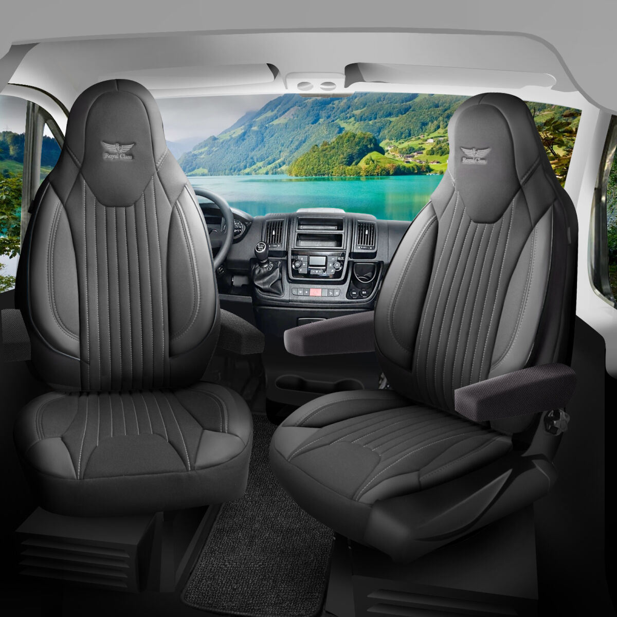 Sitzbezüge passend für Rapido Wohnmobil Caravan in Grau Pilot 6.4 Sitzbezüge passend für Rapido Wohnmobil Caravan in Grau Pilot 6.4 von RC Royal Class
