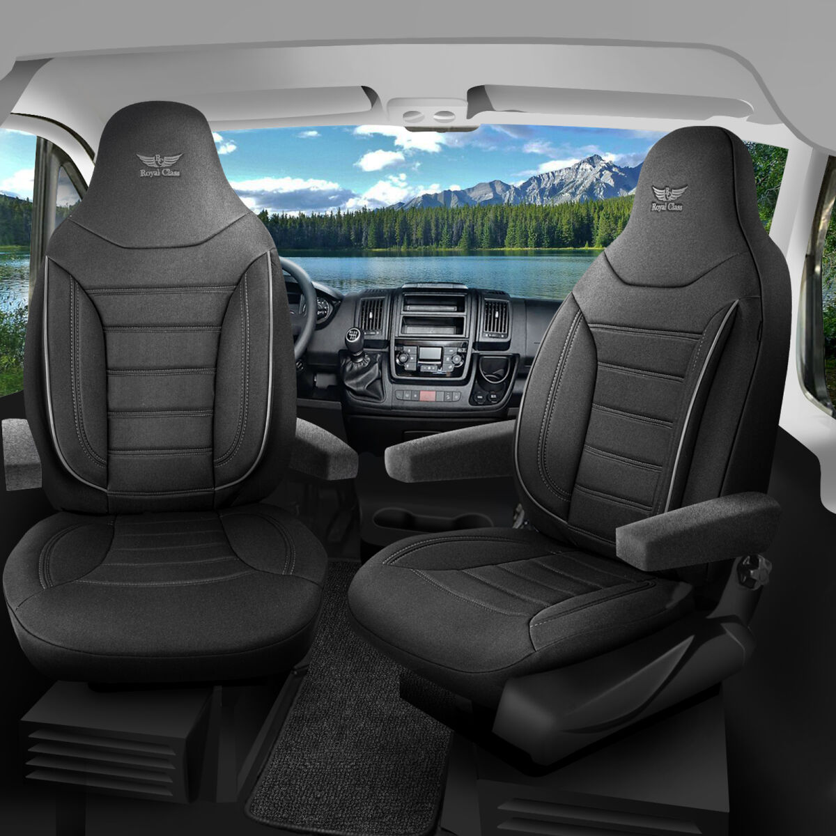 Sitzbezüge passend für Werz Wohnmobil Caravan in Schwarzgrau Pilot 4.1 Sitzbezüge passend für Werz Wohnmobil Caravan in Schwarzgrau Pilot 4.1 von RC Royal Class