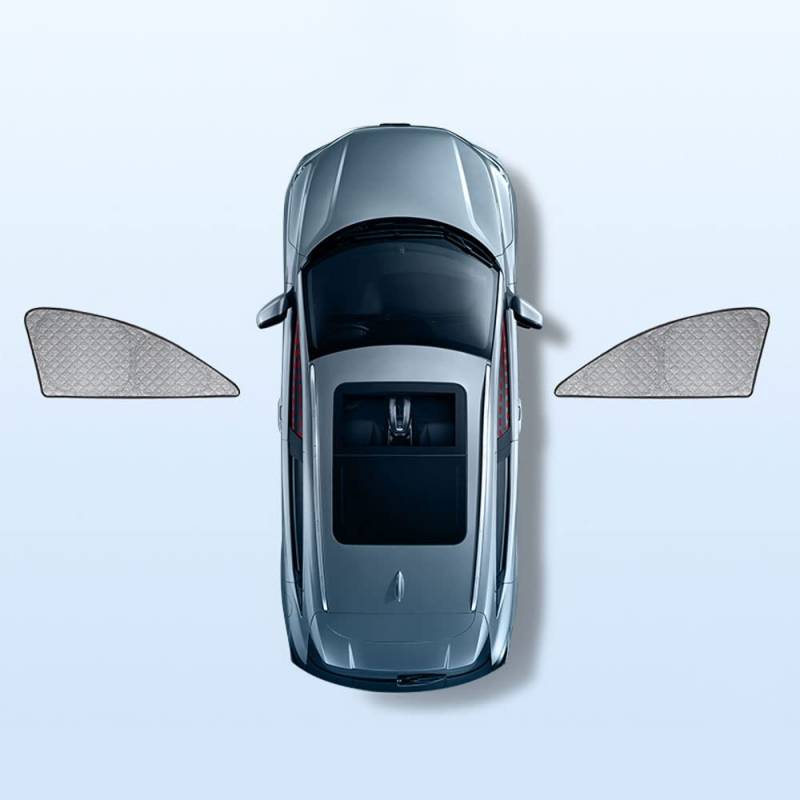 Auto Sonnenschutz für BMW X5 F15 2020 2021 2022 2023 2024, Faltbare UV-Schutz Wärmeisolierung Schützen der Privatsphäre und Interior Zubehör,A/2Frontdoors von RCLON