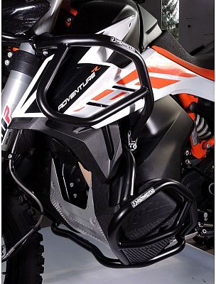 RD Moto KTM 790/890 Adventure/R, Sturzbügel oben/unten - Schwarz von RD Moto