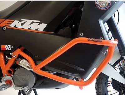 RD Moto KTM 990 Adventure, Sturzbügel - Orange von RD Moto
