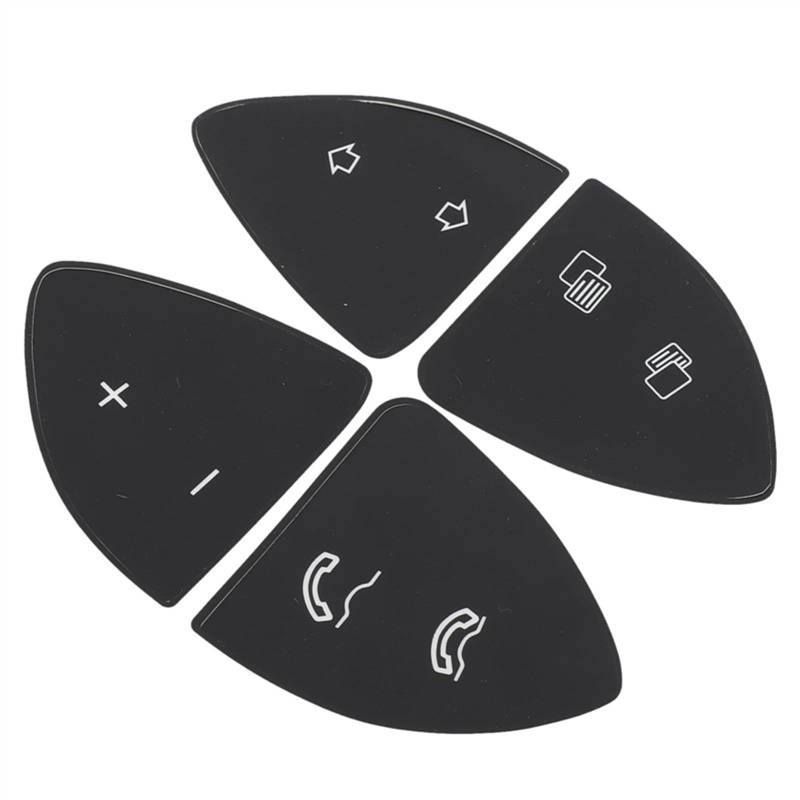 RDEQKIVZ Auto Aufkleber Kompatibel Mit Benz Für C215 2002 2003 2004 2005 2006 Reparaturaufkleber-Set Für Interne Autotasten Tastenaufkleber Für Autoschalter-Etiketten-Kit von RDEQKIVZ