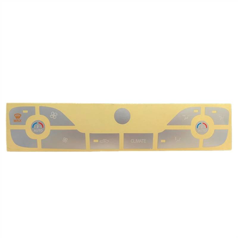 RDEQKIVZ Auto Aufkleber Kompatibel Mit Ford Für S-Max 2011 Reparaturaufkleber Knopf Auto-Innenverkleidung Aufkleber Aufkleber Abgenutzter Schalter Zubehör Innenersatz von RDEQKIVZ