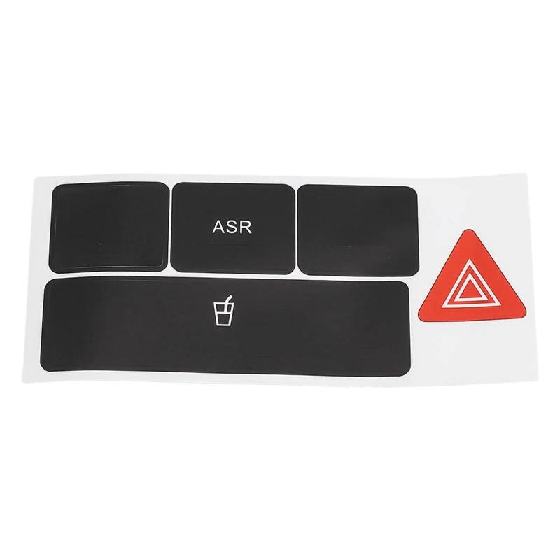 RDEQKIVZ Auto Aufkleber Kompatibel Mit Für C5 1997 1998 1999 2001 2002 2003 Auto-Reparaturaufkleber-Set Für Interne Tasten Steuerung Armaturenbrett-Tastenaufkleber Neuartige Aufkleber(Size C) von RDEQKIVZ