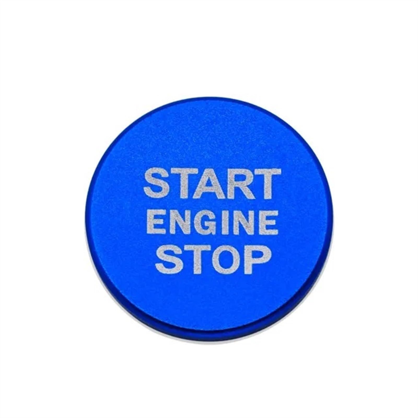 RDEQKIVZ Auto Aufkleber Kompatibel Mit Für Q5 8R 2009 2010 2011 2012 2013 2014 2015 2016 2017 Auto-Styling Zündung Start Motor Stoppknopf Ring Aufkleber(Start Cover Blue) von RDEQKIVZ