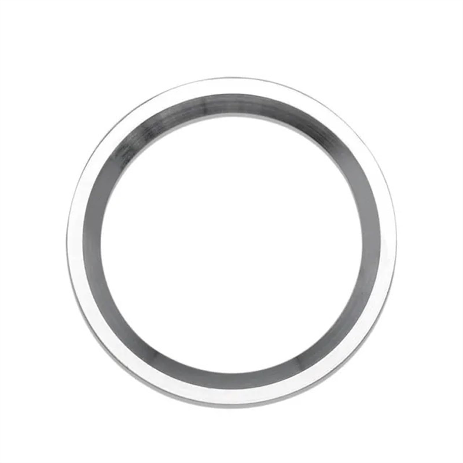 RDEQKIVZ Auto Aufkleber Kompatibel Mit Für Q5 8R 2009 2010 2011 2012 2013 2014 2015 2016 2017 Auto-Styling Zündung Start Motor Stoppknopf Ring Aufkleber(Start Ring Silver) von RDEQKIVZ
