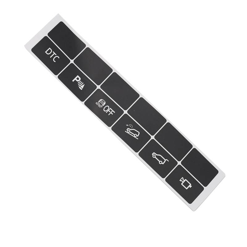 RDEQKIVZ Auto Aufkleber Kompatibel Mit Für X6 2009 2010 2011 2012 2013 2014. Aufkleber-Set Zur Reparatur Interner Autotasten. Schalteretiketten-Set. Aufkleber Zur Reparatur Von Autotasten. von RDEQKIVZ