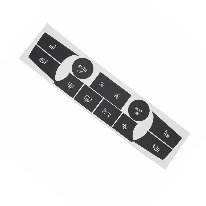 RDEQKIVZ Auto Aufkleber Kompatibel Mit Für X6 Für E71 2008 2009 2010 2011 2012 2013 2014 Knopfknopf-Aufkleber Knopfknopf-Aufkleber Autoinnenausstattung von RDEQKIVZ