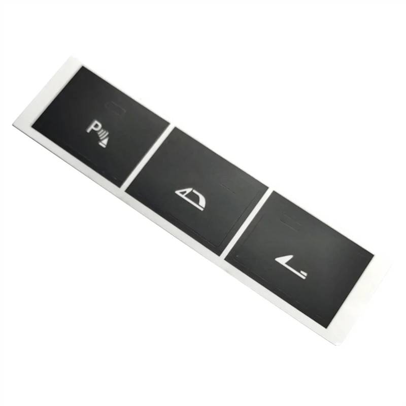RDEQKIVZ Auto Aufkleber Kompatibel Mit Für Z4 E89 2009 2010 2011 2012 2013 2014 2015 2016 Autoknopf-Reparatur-Aufkleber Mittelkonsolenschalterabdeckung von RDEQKIVZ