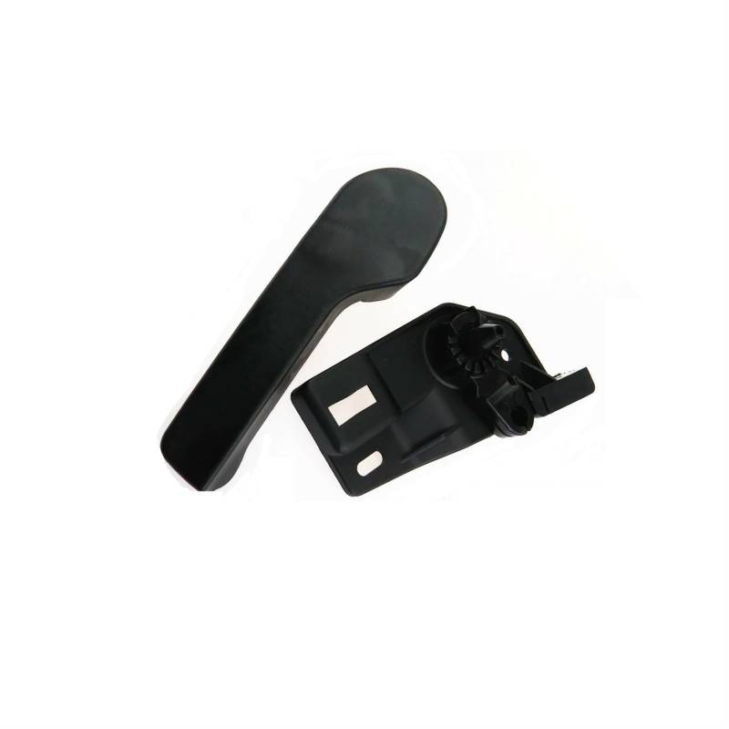 RDEQKIVZ Auto Motorhaubengriff Kompatibel Mit VW Für Golf 1998-2006 Für Polo 2002-2010 Schwarzer LHD-Motorabdeckungs-Hood-Entriegelungshalter Griff Und Halterung OEM: 1J1823633A, 1J1 823 533C von RDEQKIVZ