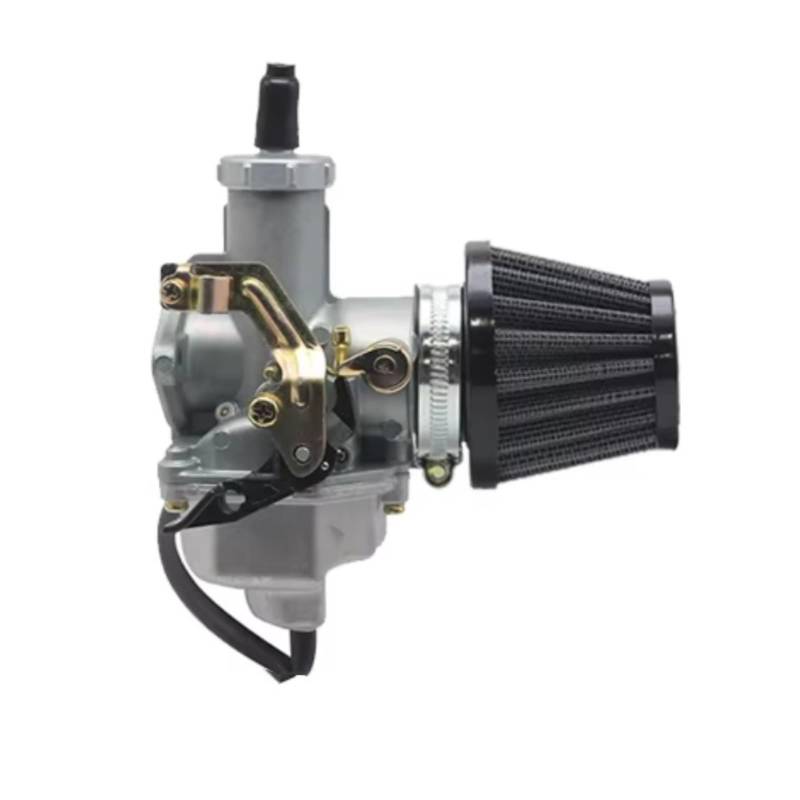 RDEQKIVZ Motor Vergaser Für GY6 Carb PZ26 PZ27 PZ30 Motorrad Vergaser Luftfilter Set Auto/Hand Choke Hebel Universal Zubehör Ersetzen Upgrade Teile(27mm Auto) von RDEQKIVZ