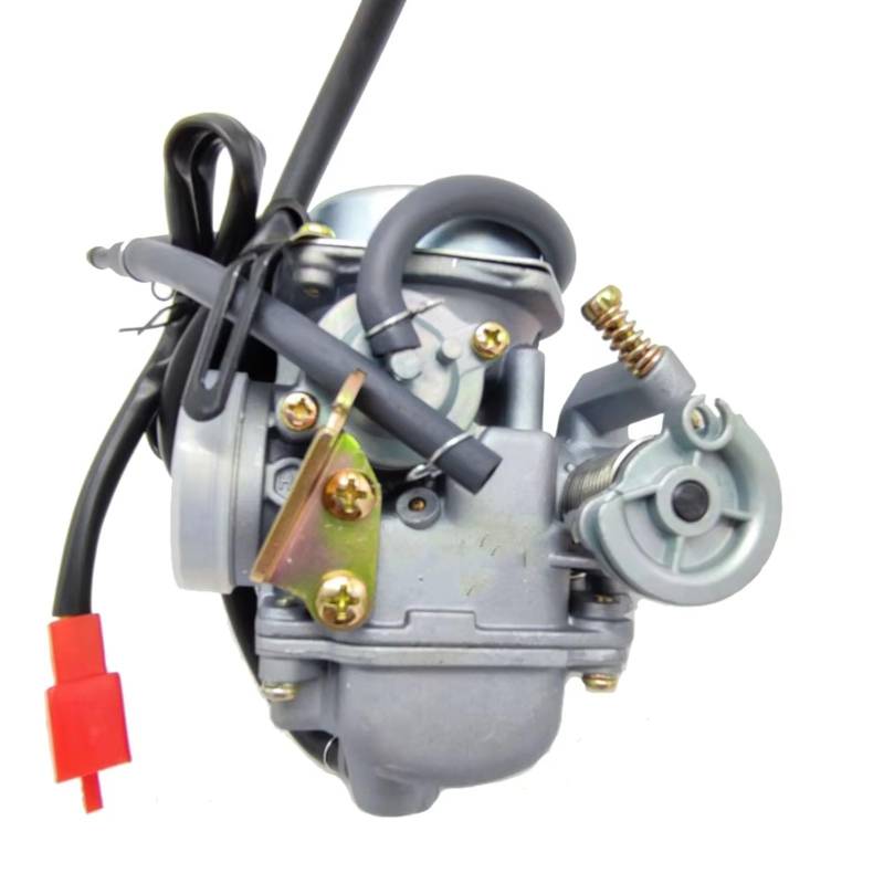 RDEQKIVZ Motor Vergaser Für GY6 Für PD24J Motorrad Teile Vergaser Mit Ansaugkrümmer Für 125cc 150cc Für Roller ATV Go Kart Roller Universal Teile(1pc Carburetor) von RDEQKIVZ