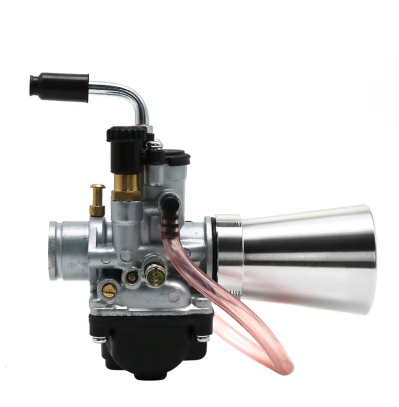 RDEQKIVZ Motor Vergaser Für PHBG VHB Racing Für Motoren Motocross 19 21mm 3100 Mit Luft Trichter Set Motorrad Vergaser Upgrade Motor Teile(21mm Set) von RDEQKIVZ