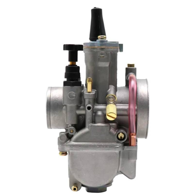 RDEQKIVZ Motor Vergaser Für PWK 21 24 26 28 30 32 34mm Motorrad Vergaser Für ATV Dirt Bike Mit Ventil Control Schalter Starten Drossel Schalter Teile(Size B 34mm) von RDEQKIVZ