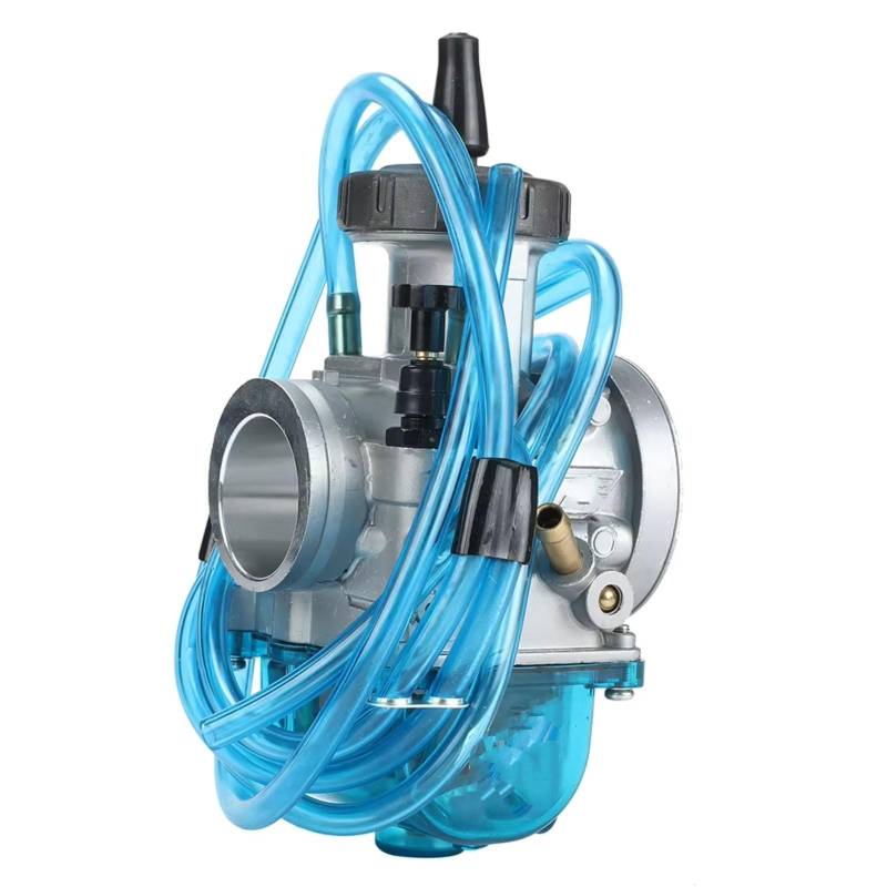 RDEQKIVZ Motor Vergaser Für PWK 33 34 35 36 38 40 42mm Vergaser Carburador Racing Teile 2T 4T Motor Dirt Bike Roller ATV Quad UTV Power Motorrad(42mm) von RDEQKIVZ