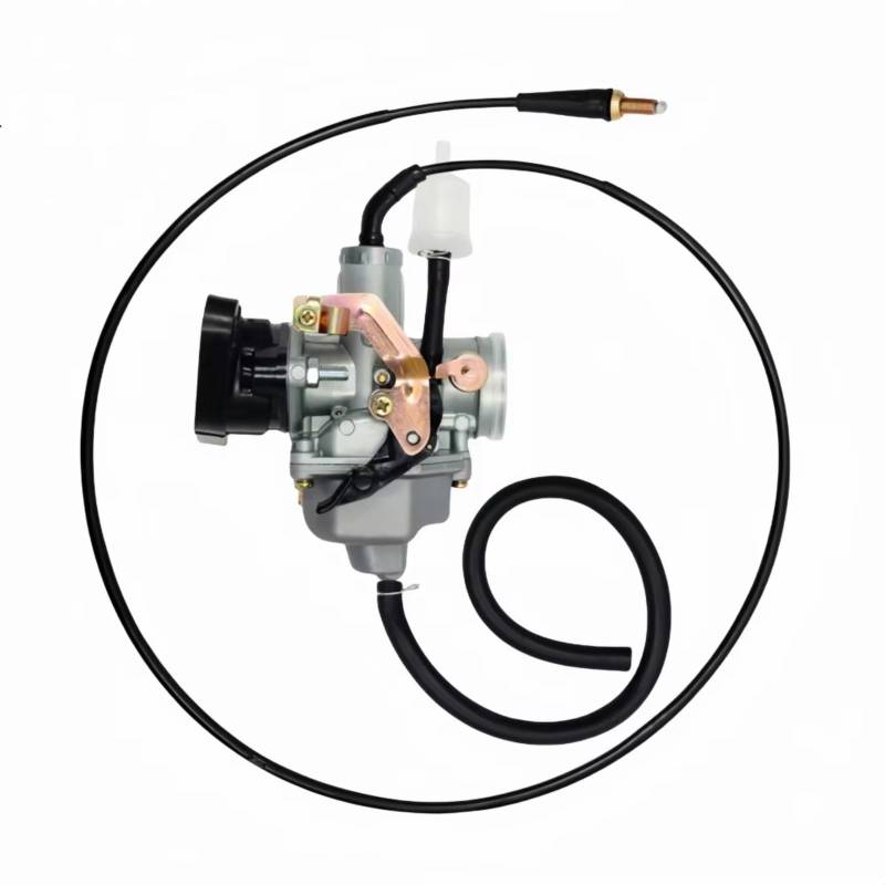 RDEQKIVZ Motor Vergaser Für TRX250EX Für Sportrax250 2001 2002 2003 2004 2005 2006 2007 2008 Motorrad Vergaser Ansaugkrümmer Gaszug Kit von RDEQKIVZ