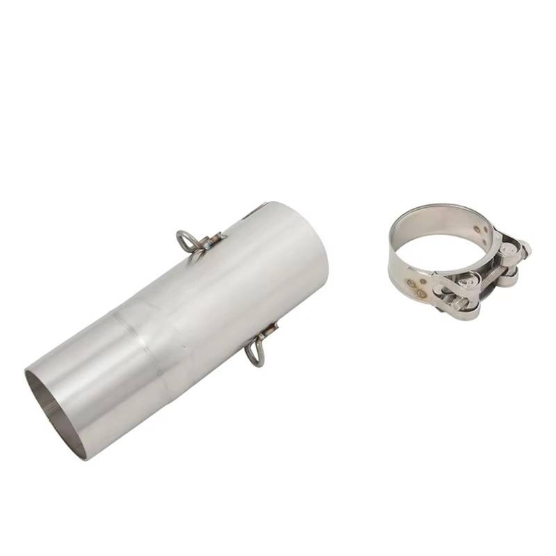 RDEQKIVZ Motorrad Auspuff Mit Für CB1000R 2019-2023 Motorrad Komplettauspuff Für Espace Front Link Pipe Für Connect Muffler Motorrad Auspuffrohr Endrohr(Mid Pipe 50.8mm) von RDEQKIVZ