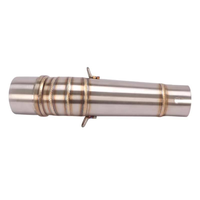 RDEQKIVZ Motorrad Auspuff Mit Für NC700 Für NC700S Für NC700X Für NC750 Für NC750X Für Connect Motorradauspuff Für Escape Moto Modify 51MM Schalldämpfer Mittelverbindungsrohr von RDEQKIVZ