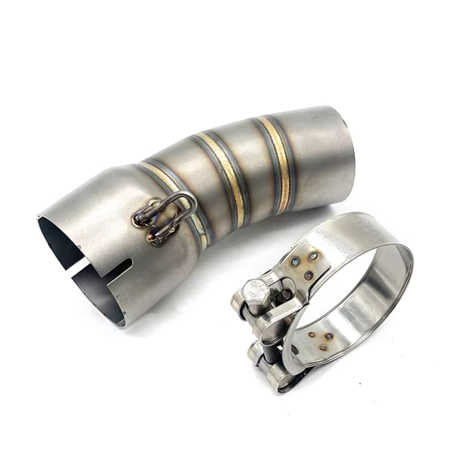 RDEQKIVZ Motorrad Auspuff Mit Für R1300GS 2023 2024 Motorradauspuff Für Escape Moto Systems Mid Link Pipe Für Connect Muffler Motorradauspuffrohr Endrohr von RDEQKIVZ