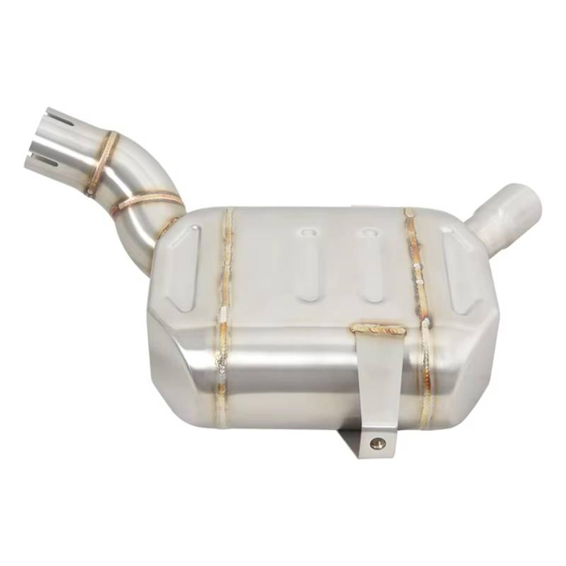 RDEQKIVZ Motorrad Auspuff Mit Kompatibel Mit Benelli Für 502C 502 Motorradauspuff Für Escape Middle Verbindungsrohr Motocross Schalldämpfer Middle Link Pipe Slip On von RDEQKIVZ