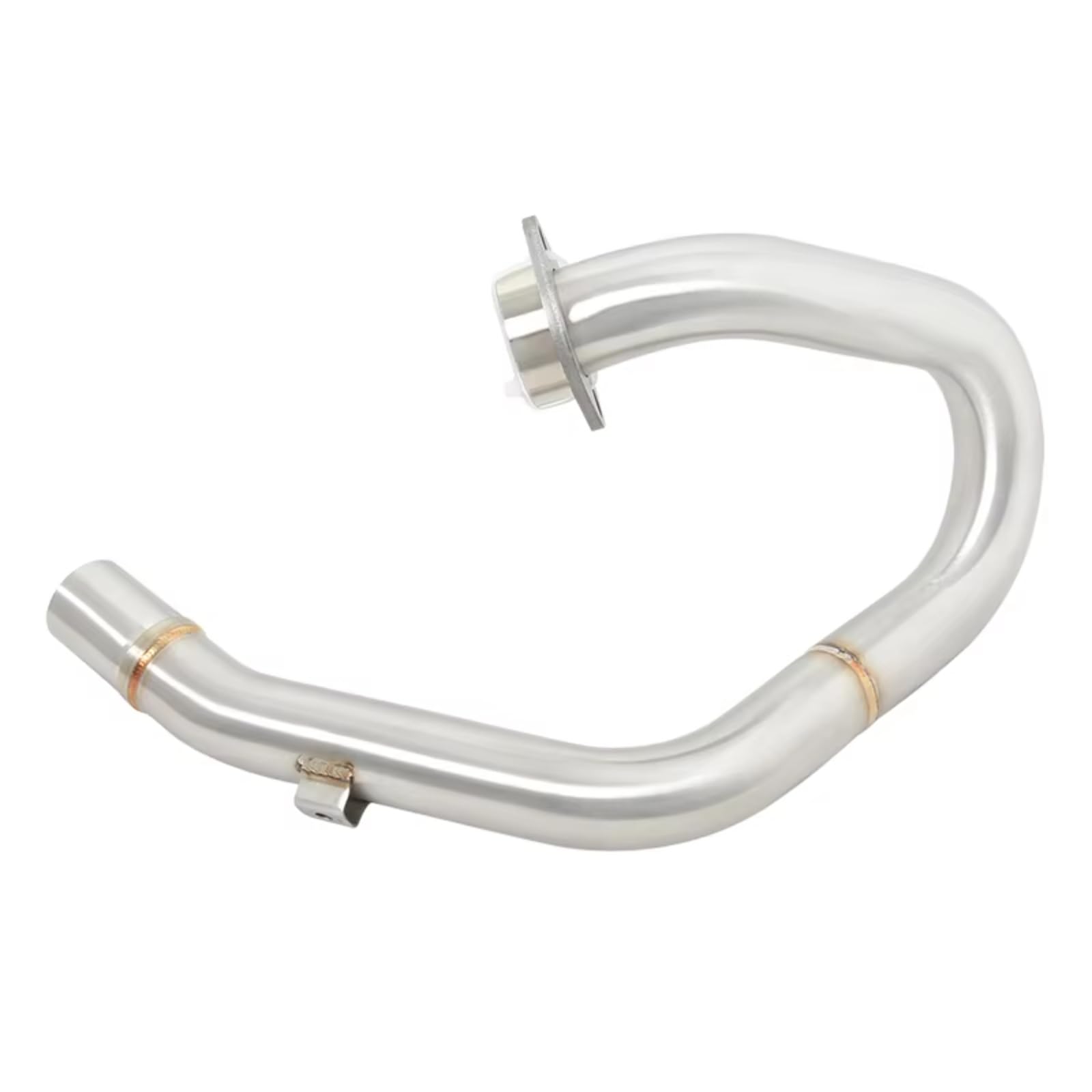 RDEQKIVZ Motorrad Auspuff Mit Kompatibel Mit Suzuki Für Drz400 S E SM 2000-2022 Motorradauspuff Dirt Bike Schalldämpfer Für Escape Front Middle Link Pipe(Size3) von RDEQKIVZ