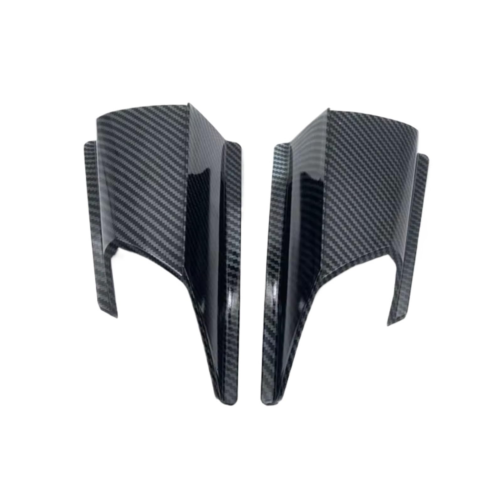 RDEQKIVZ Motorrad Winglets Für ADV150 2019 2020 Motorrad Aerodynamische Winglet Seite Spoiler Seite WindFront Verkleidung Schutz Für Flügel Abdeckung Motorrad Zubehör(Carbon Fiber) von RDEQKIVZ