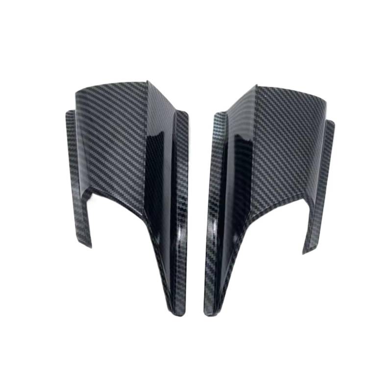 RDEQKIVZ Motorrad Winglets Für ADV150 2019 2020 Motorrad Aerodynamische Winglet Seite Spoiler Seite WindFront Verkleidung Schutz Für Flügel Abdeckung Motorrad Zubehör(Carbon Fiber) von RDEQKIVZ