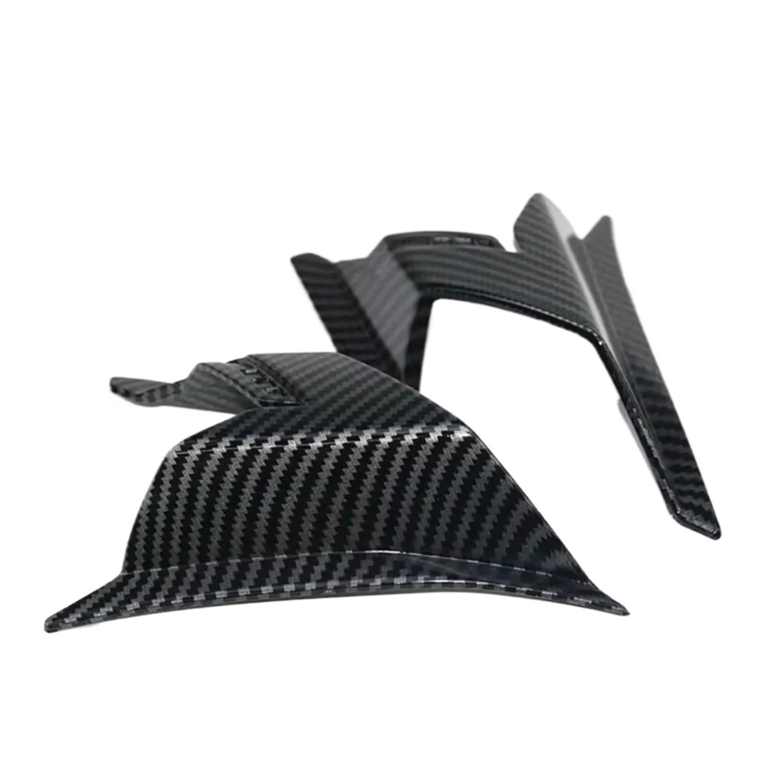 RDEQKIVZ Motorrad Winglets Für ADV160 2022 2023 1 Paar Motorrad Aerodynamische Verkleidung Winglet ABS Spoiler Kompatible Modelle Seitenspoiler Zubehör(Carbon Fiber) von RDEQKIVZ