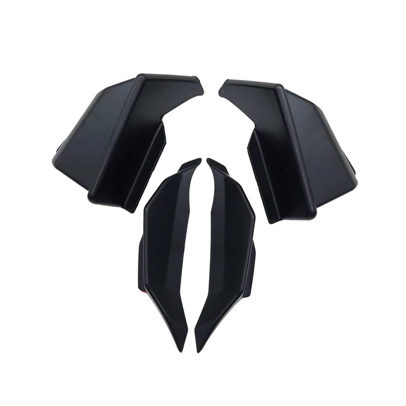 RDEQKIVZ Motorrad Winglets Für Adv160 2022 2023 2024 Vorderseite Winglet Wind Abdeckung Deflektor Spoiler Motorrad Aerodynamische Winglet Motorrad Zubehör(Black) von RDEQKIVZ