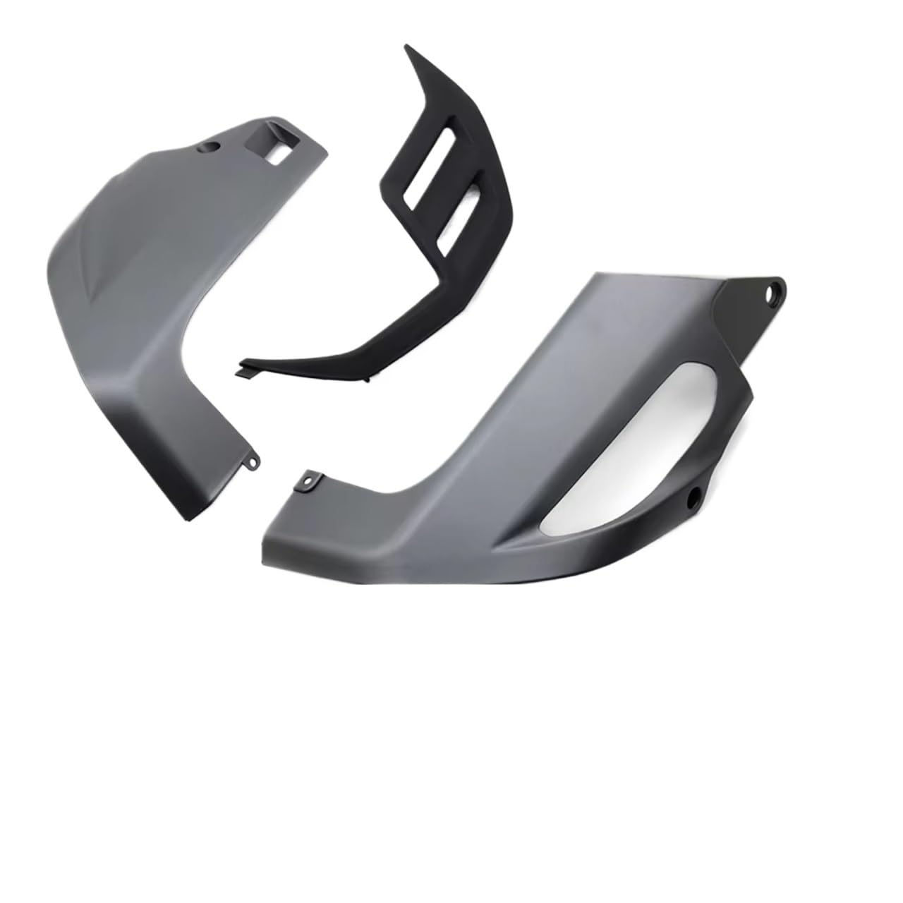 RDEQKIVZ Motorrad Winglets Für CB650R 2019 2020 2021 2022 2023 2024 Motorrad Motor Untere Spoiler Körper Verkleidung Schutz Schutz Chassis Für Straße ﻿(Gray) von RDEQKIVZ