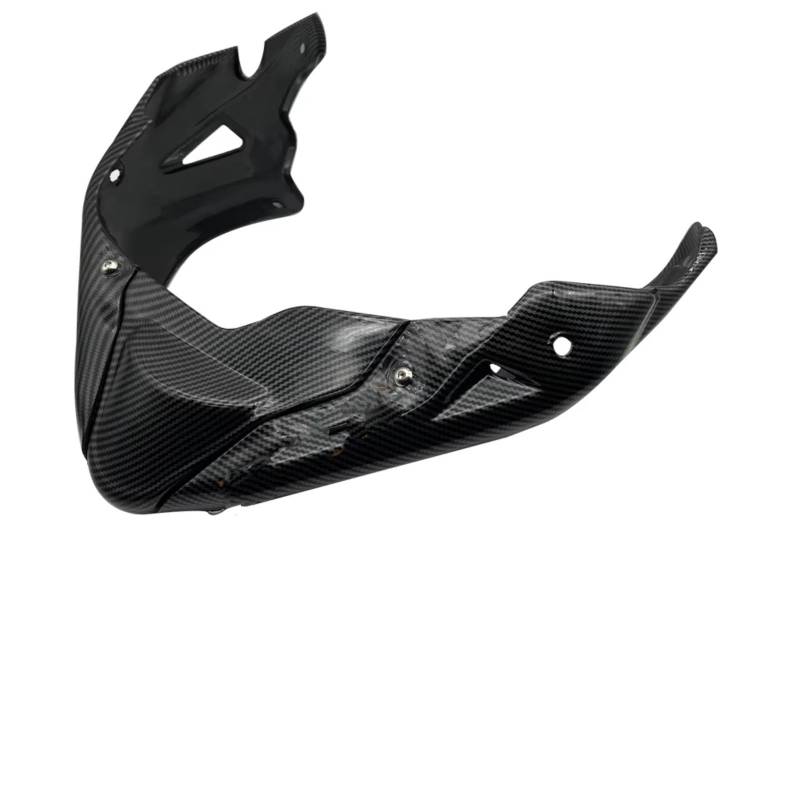 RDEQKIVZ Motorrad Winglets Für CB650R 2019-2023 Für CB650FE Für CB650F 2014-2020 Motorrad Verkleidung Untere Verkleidung Bauch Motor Spoiler Geeignetes Zubehör(Carbon Fiber Color) von RDEQKIVZ