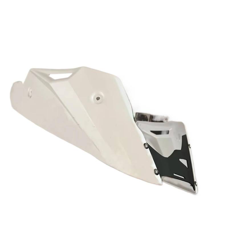 RDEQKIVZ Motorrad Winglets Für CB750 Für Hornet 2023 2024 Bellypan Unteren Motor Chassis Spoiler Verkleidung Schutz Motorrad Zubehör Motorrad Zubehör(White) von RDEQKIVZ