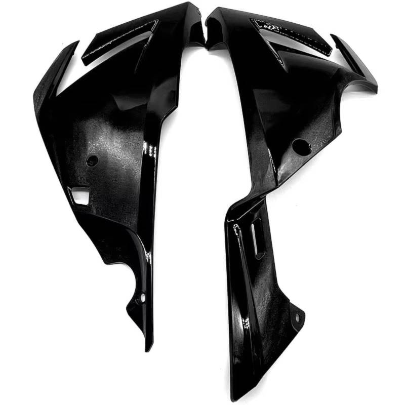 RDEQKIVZ Motorrad Winglets Für CBR500R 2019 2020 2021 2022 Motor Spoiler Bauch Für Pan Untere Seite Panel Verkleidung Motorrad Schutz Schutz Abdeckung(Black) von RDEQKIVZ